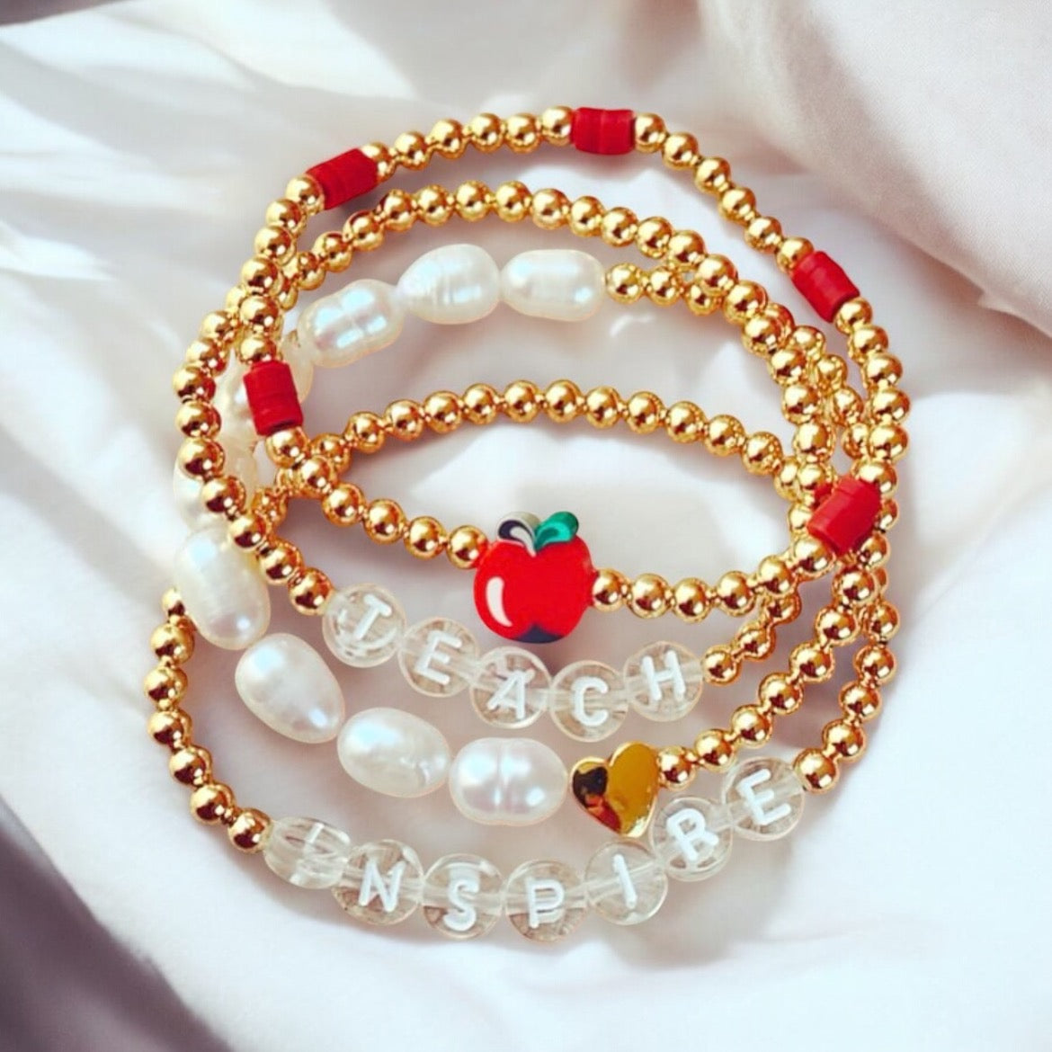 Teacher set of bracelets