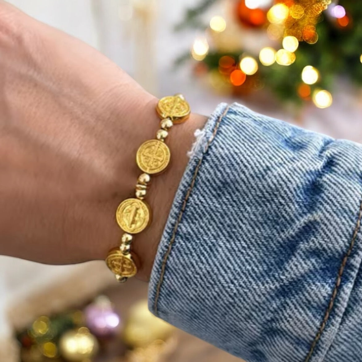 San Benito gold bracelet