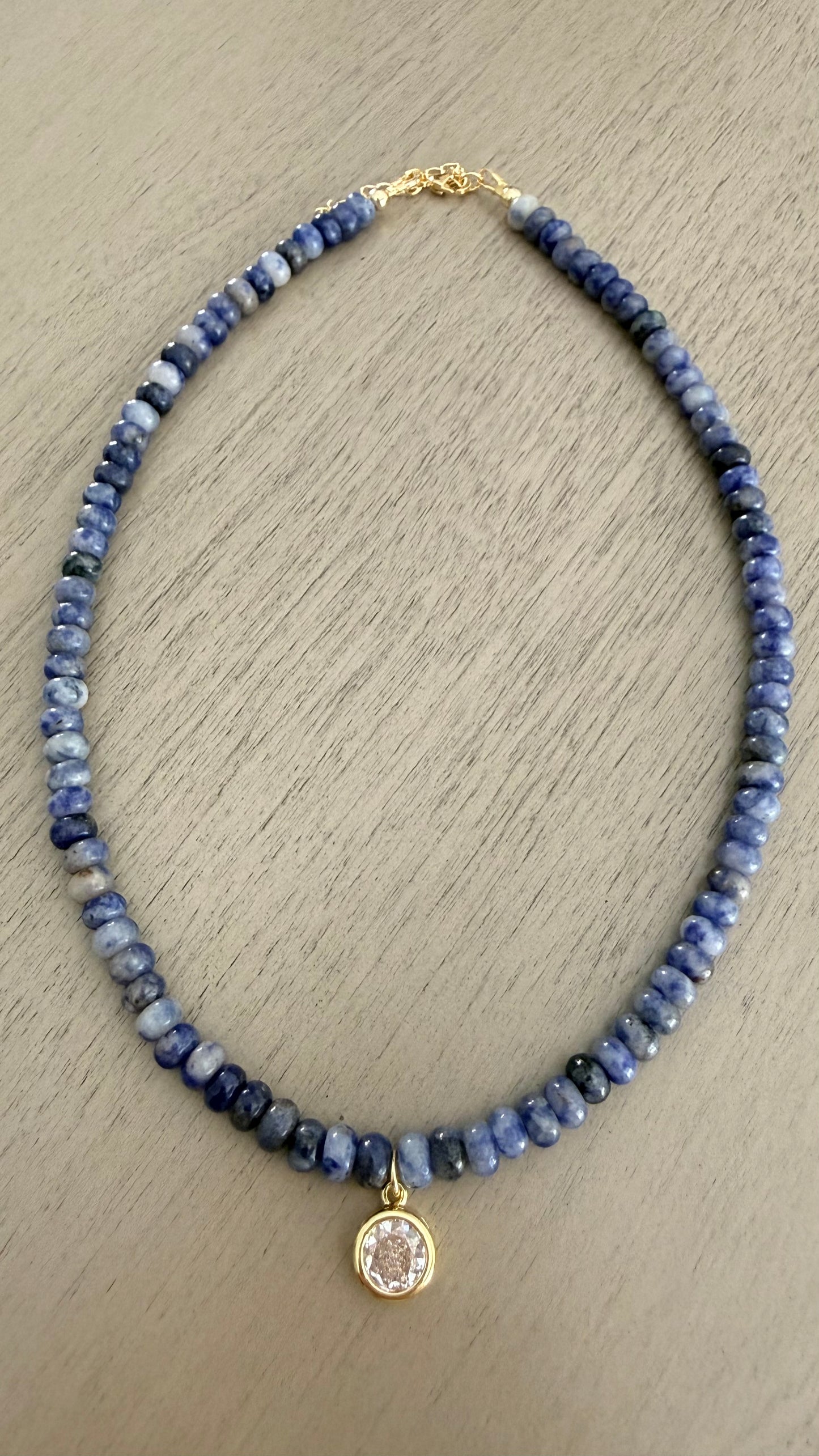 Blue Sky Gemstone Necklace