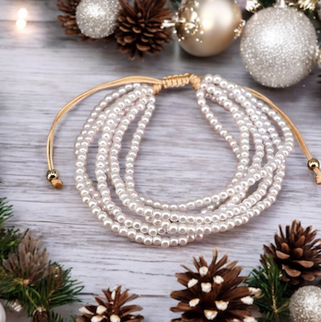 Pearls handmade bracelets