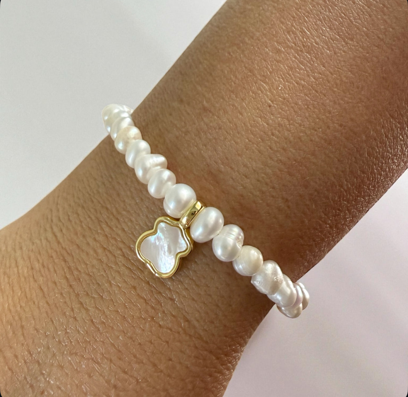Teddy pearl bracelet