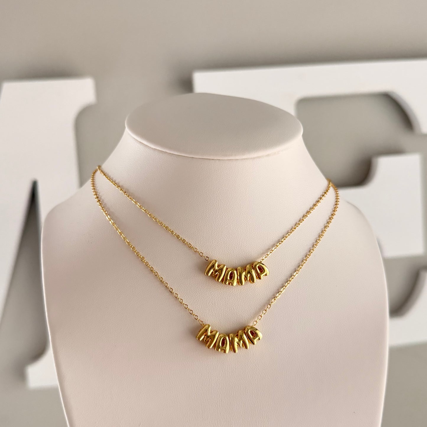 Gold “Mama” Necklace
