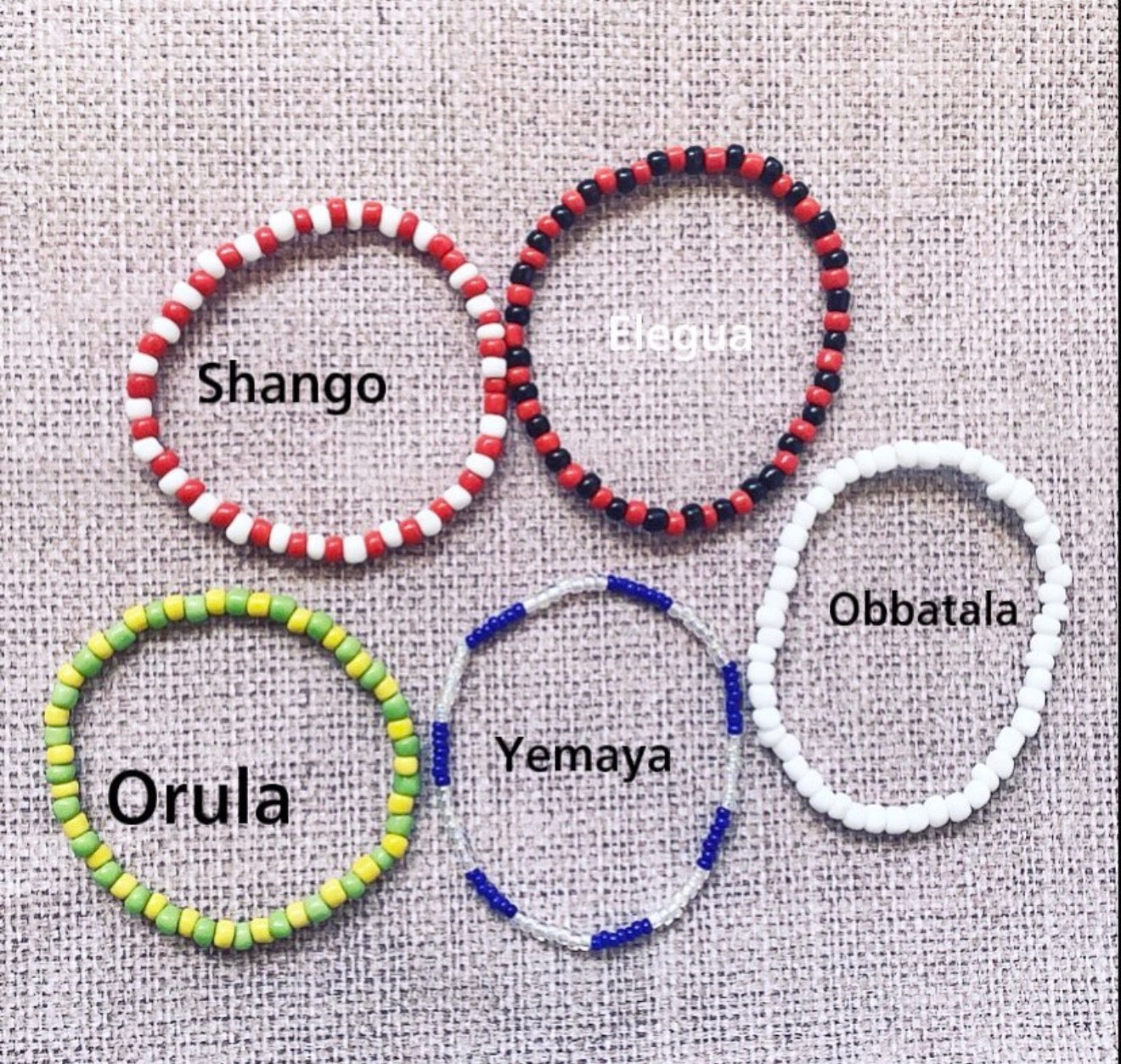 Santería Orisha Protection Bracelets
