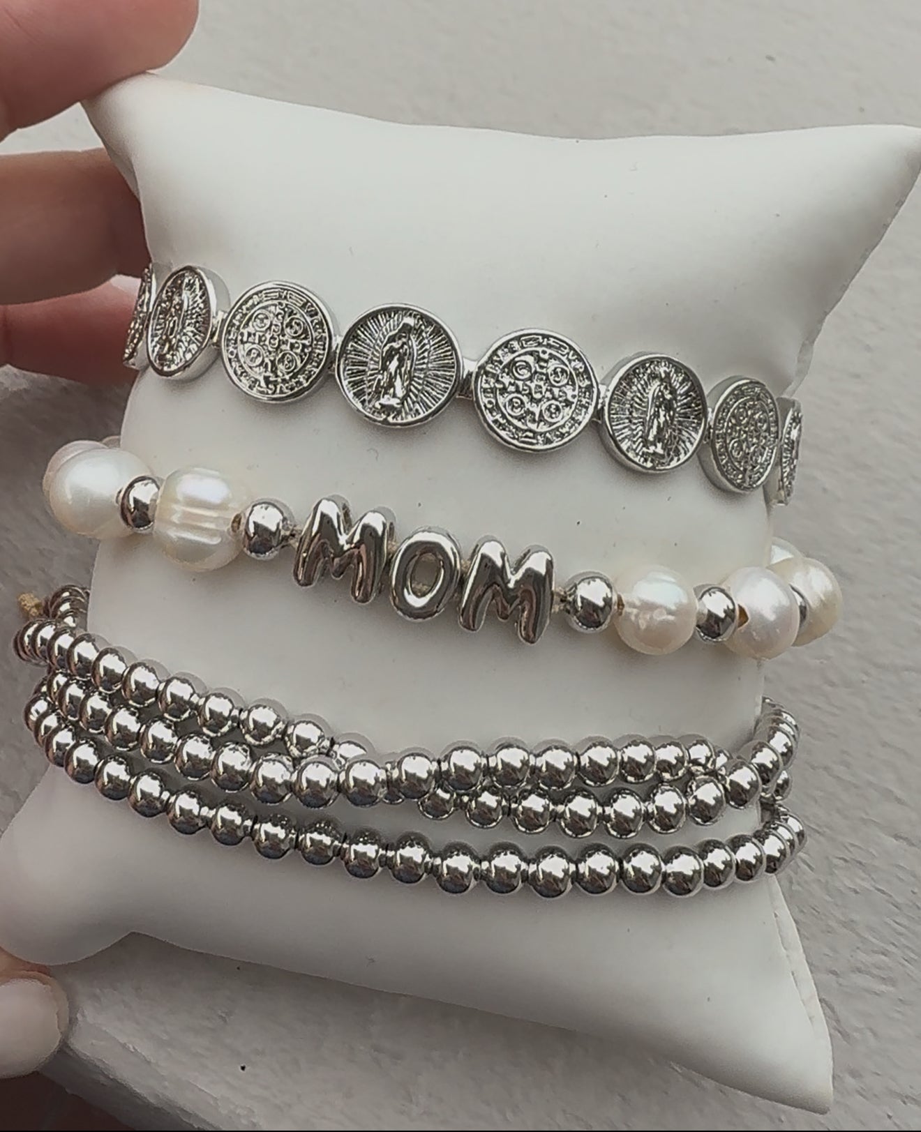Silver set mom,san benito