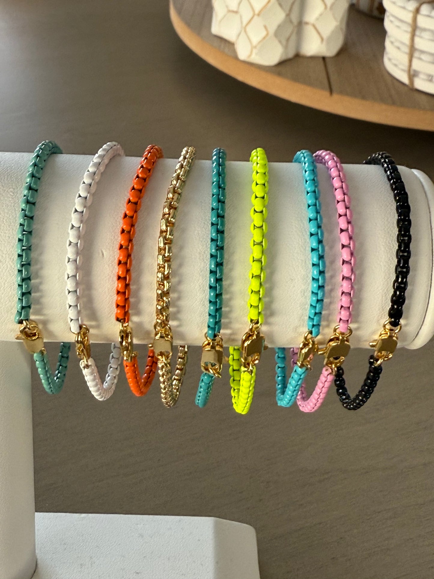 Chain bracelets