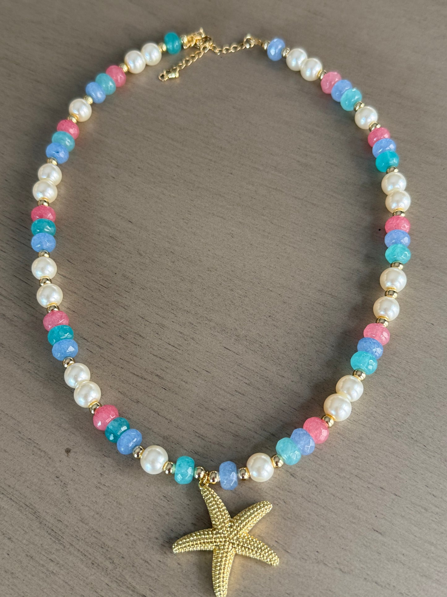 Beach multicolor necklace