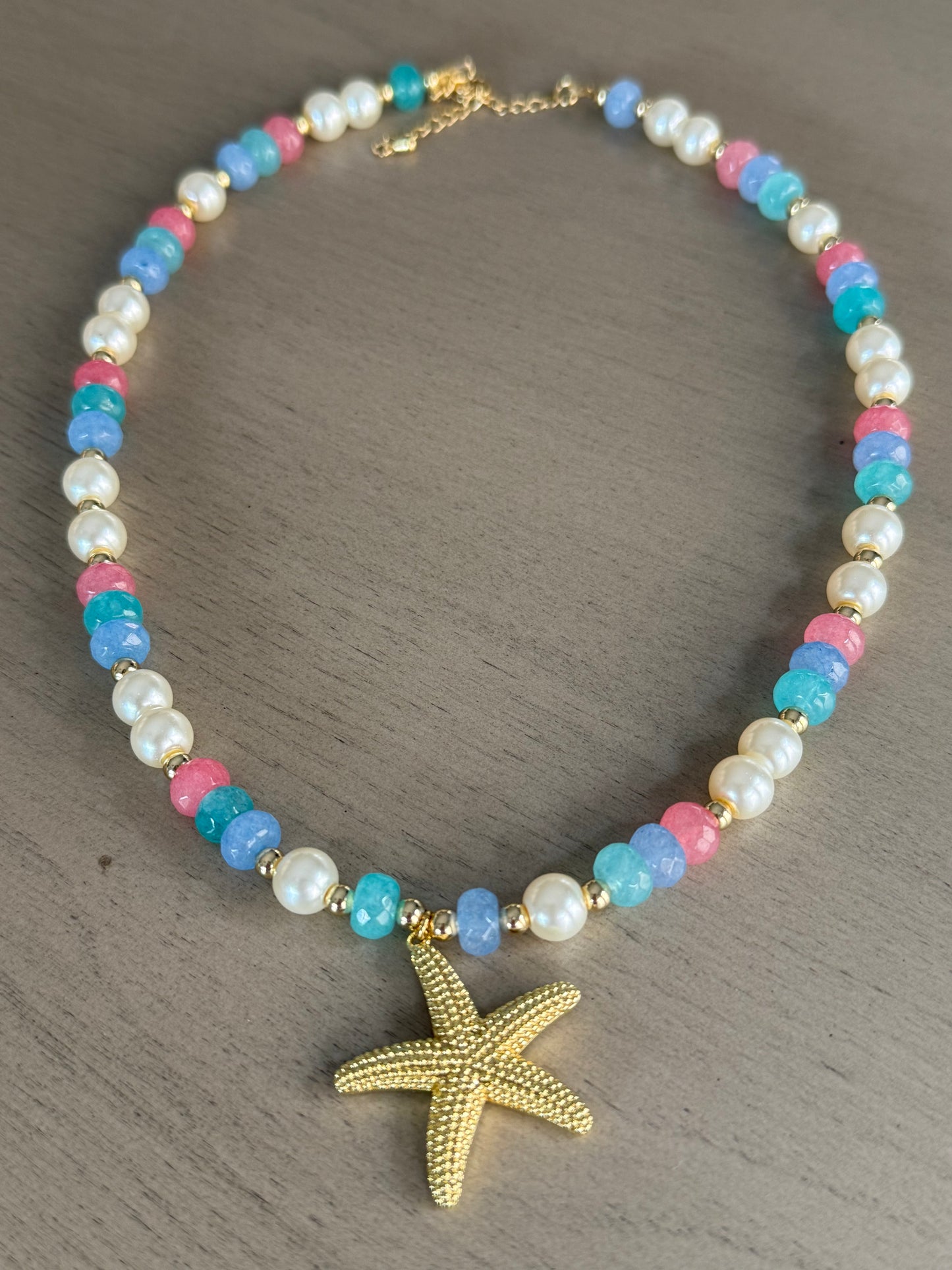 Beach multicolor necklace