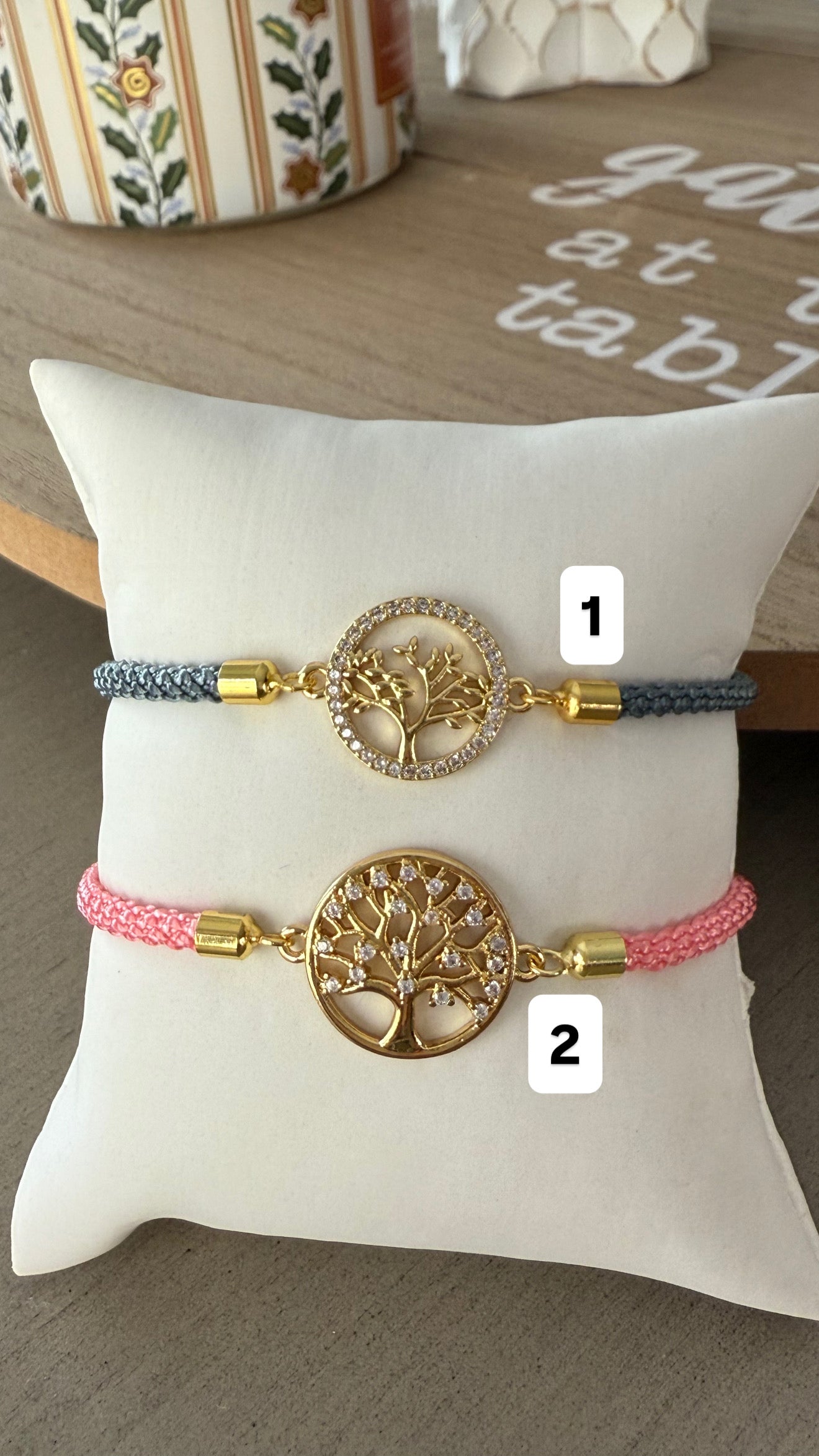 Gold-Plated Charm Bracelets – Tree of Life, Elephant, Cross & Hamsa