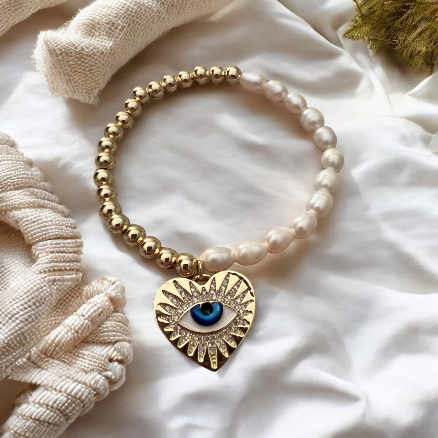Evil eye bracelet