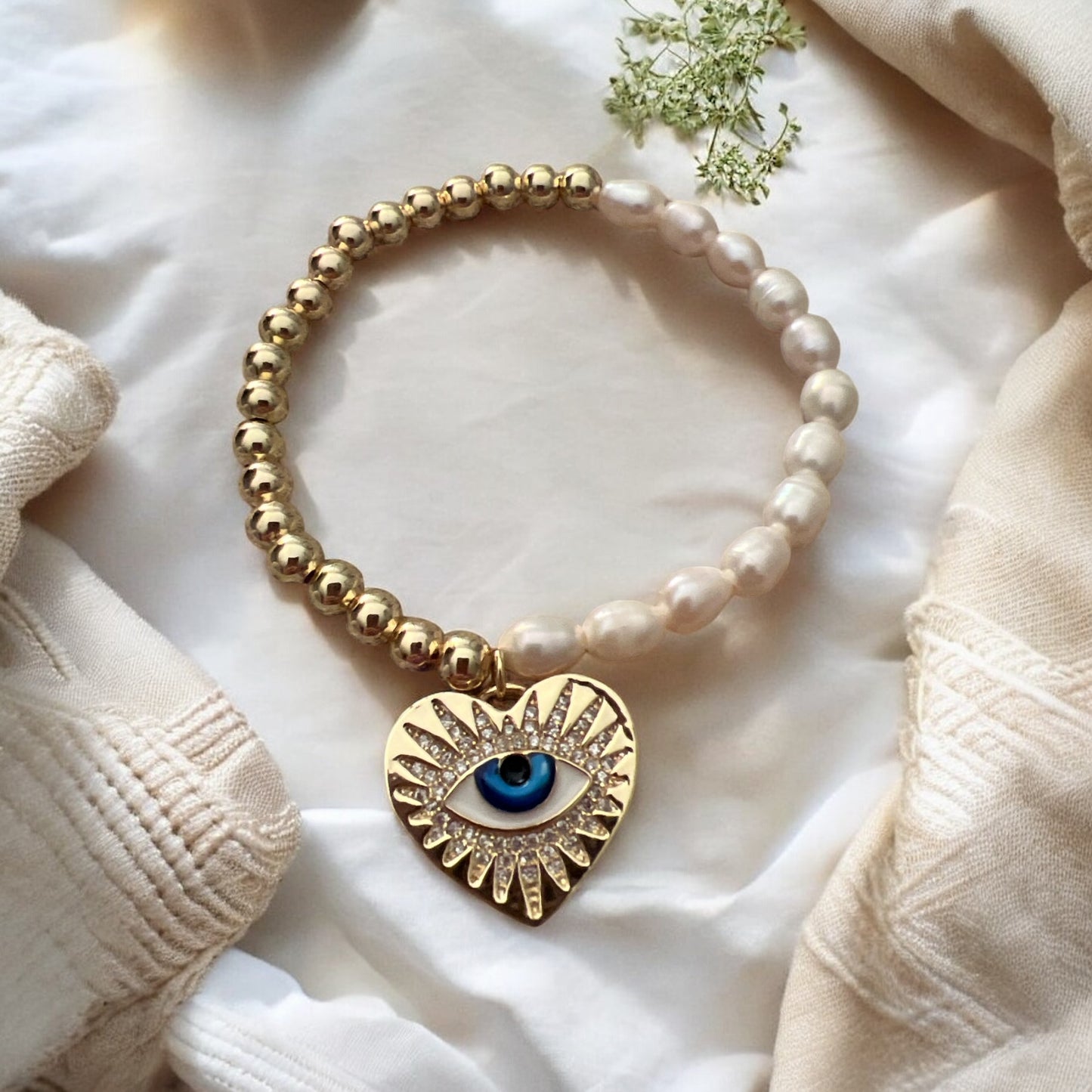 Evil eye bracelet