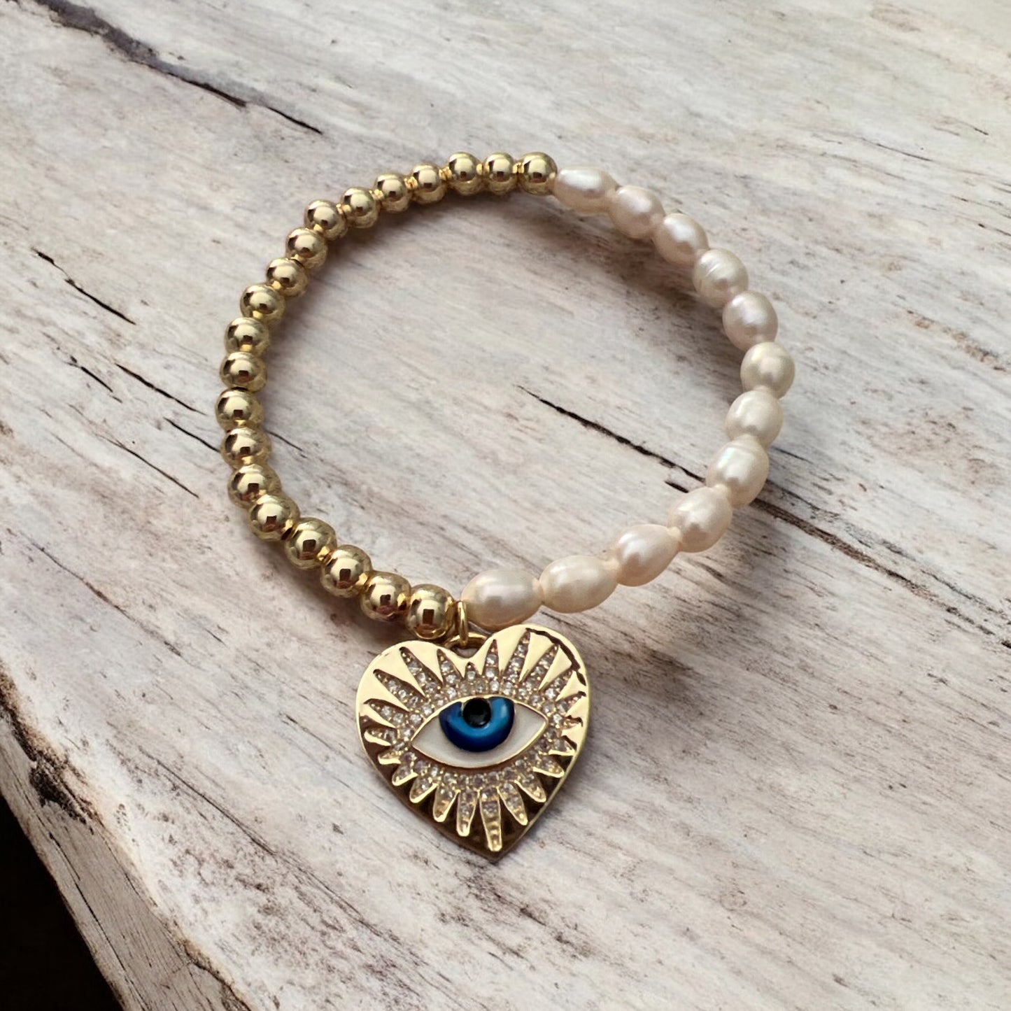 Evil eye bracelet