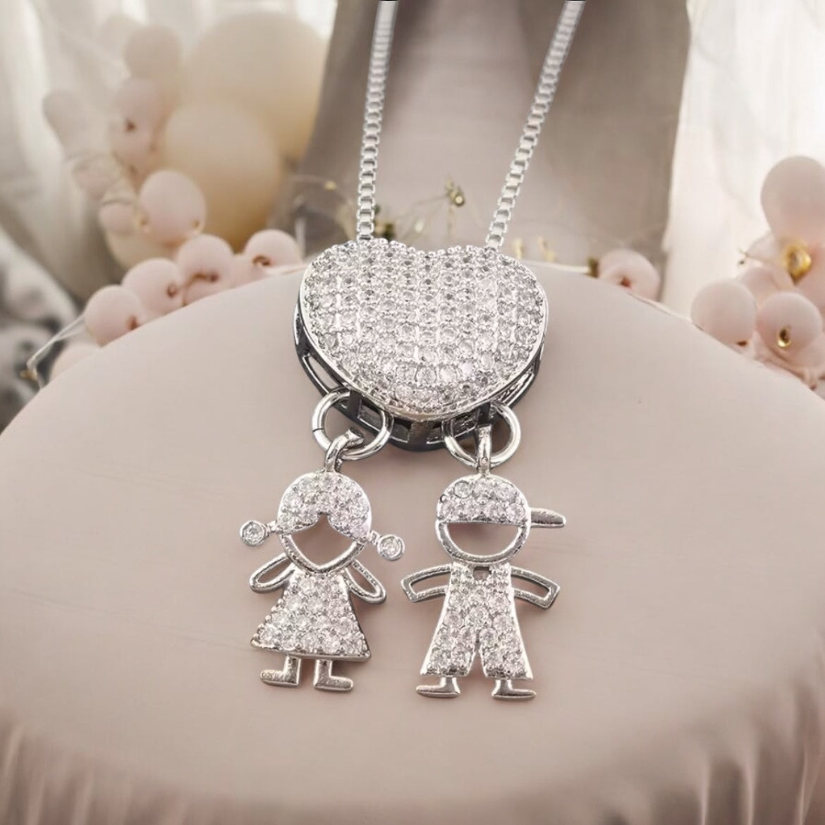 My kids silver chain