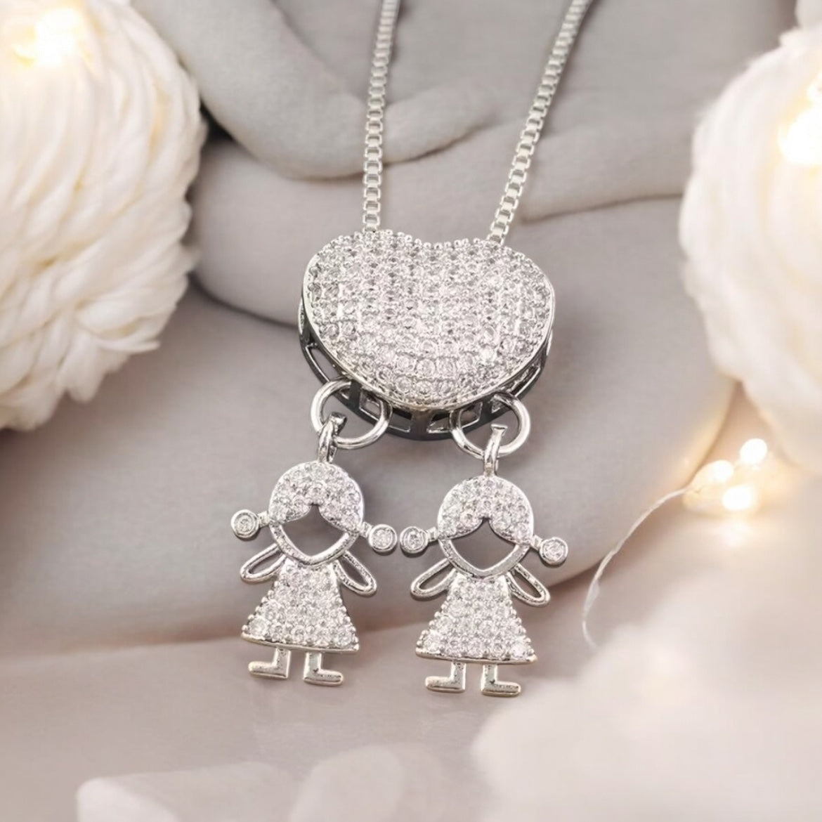 My kids silver chain
