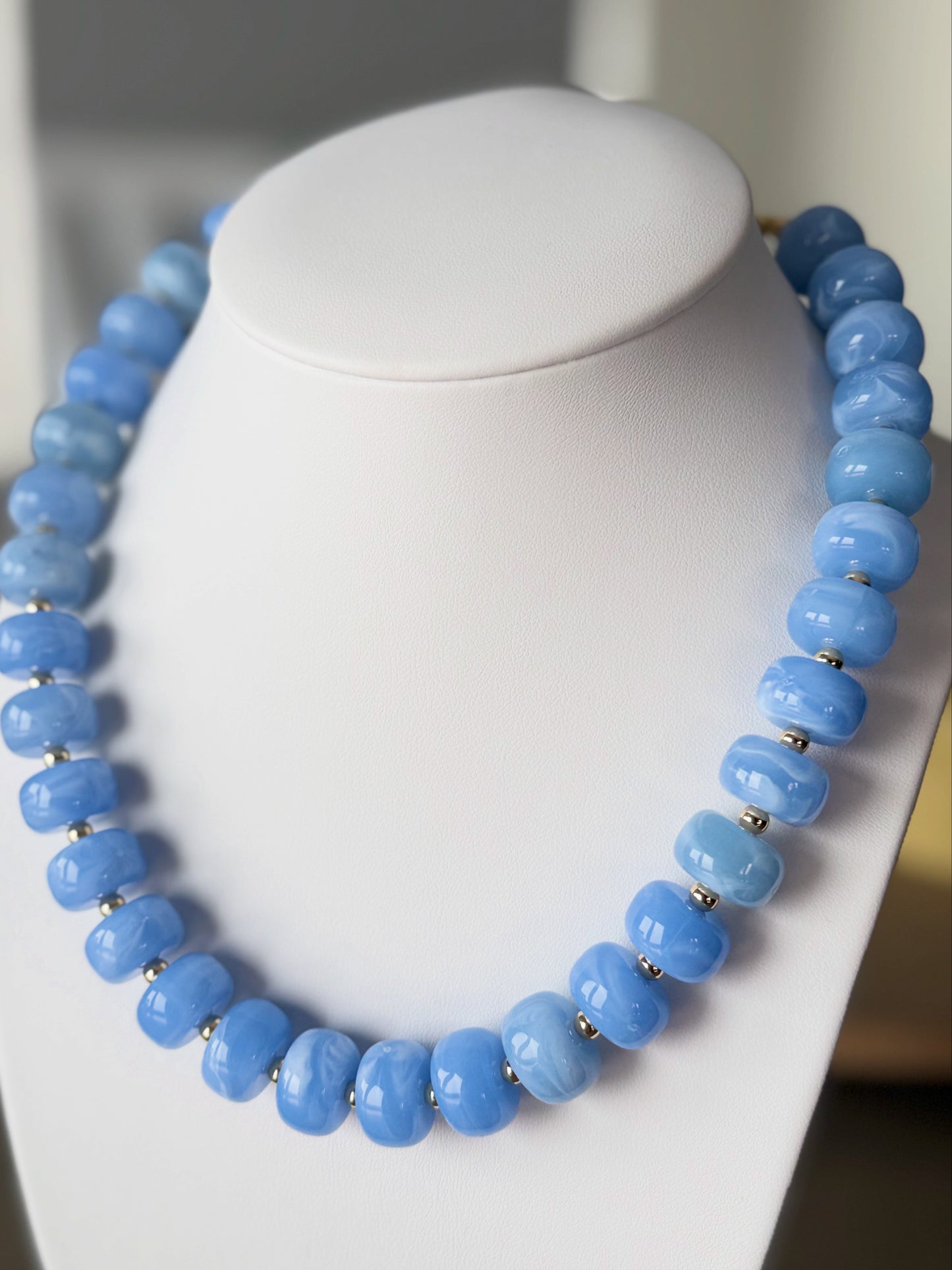 Candy Pop Multi-Strand Beaded Statement Necklace