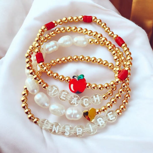 Teacher set of bracelets
