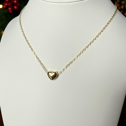 Dainty heart necklace