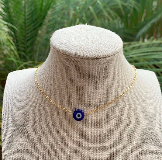 Evil eye necklace