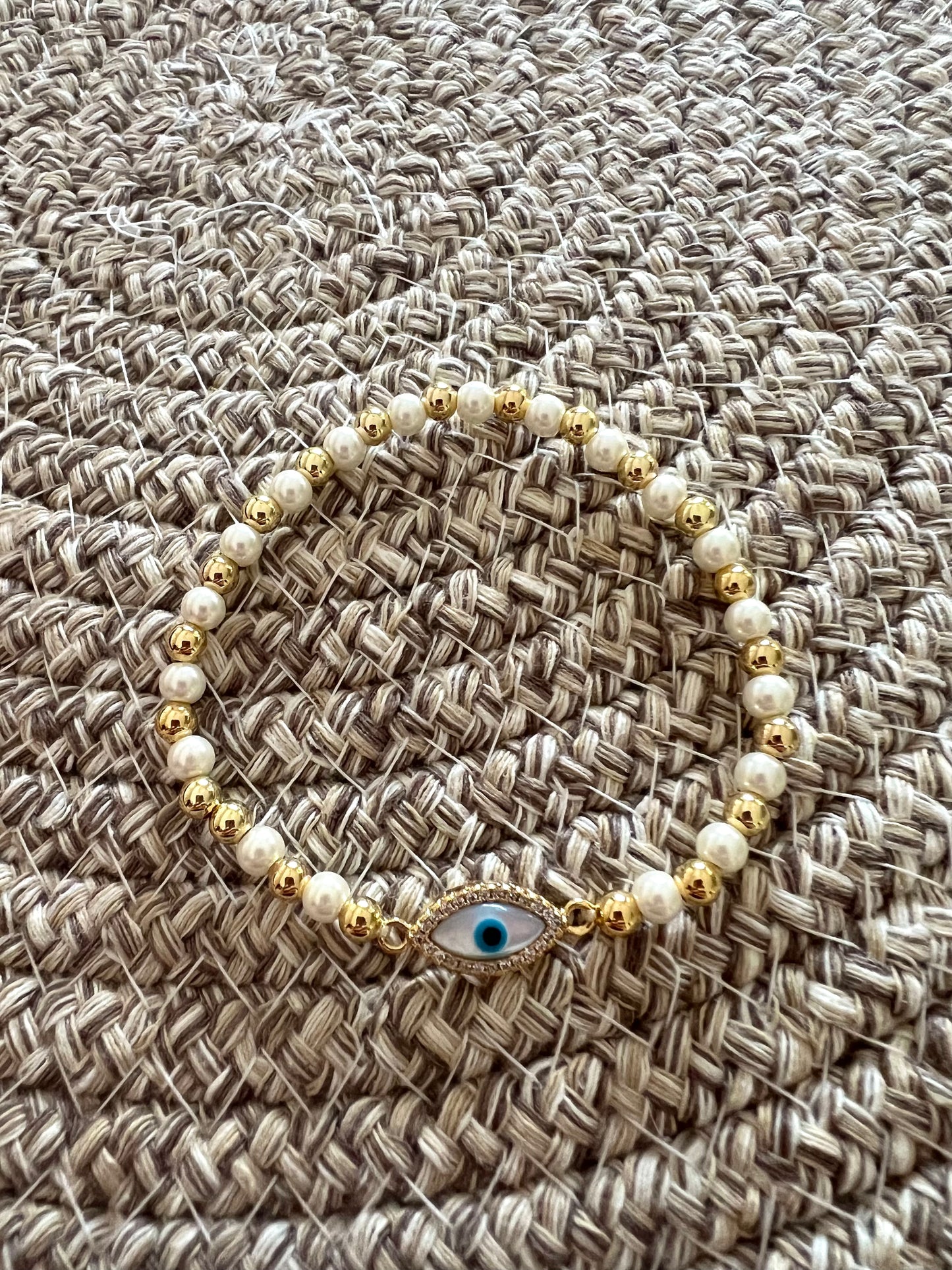 Evil eye bracelet