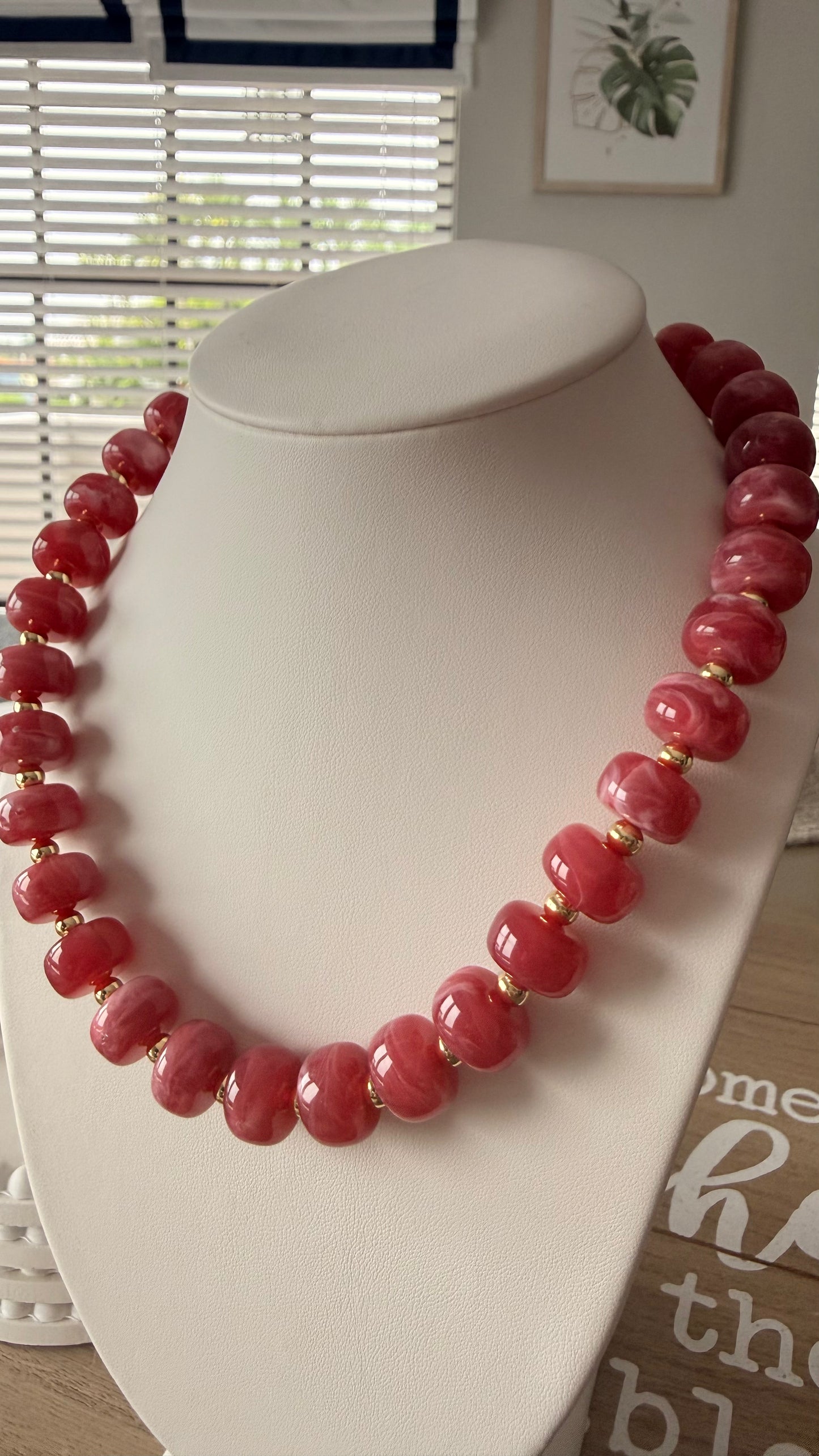 Candy Pop Multi-Strand Beaded Statement Necklace