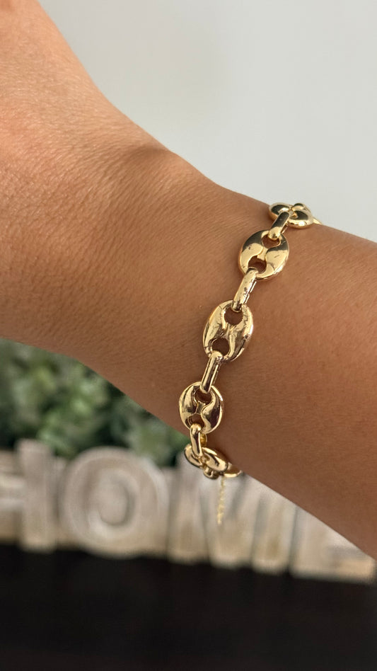 Gold bracelet