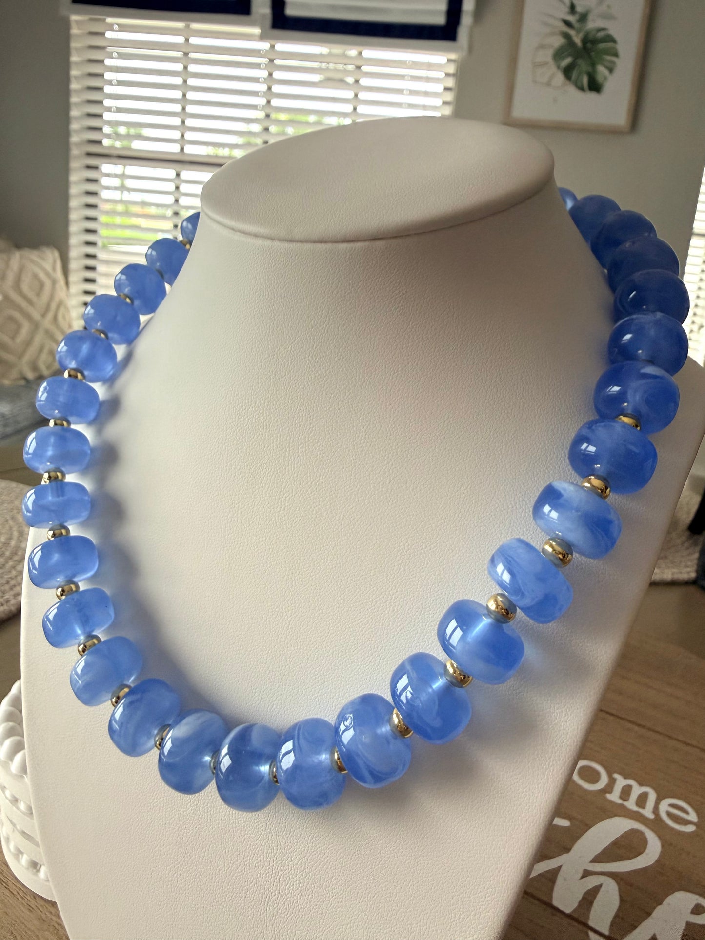 Candy Pop Multi-Strand Beaded Statement Necklace