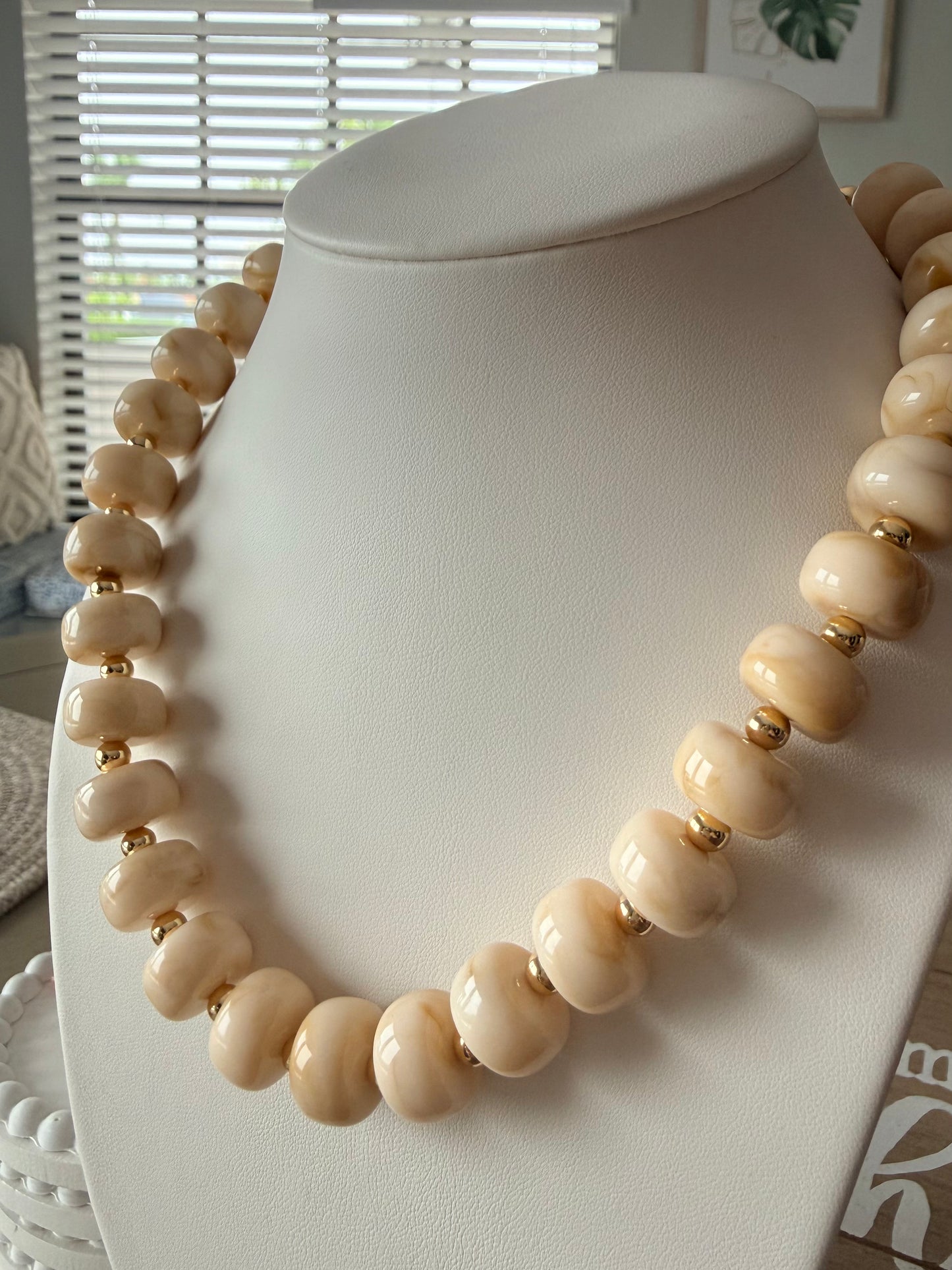 Candy Pop Multi-Strand Beaded Statement Necklace