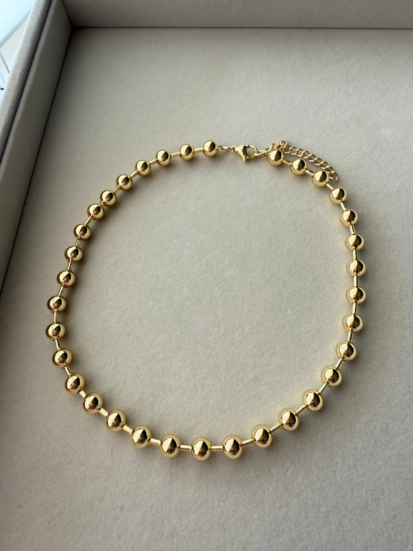 Gold necklace
