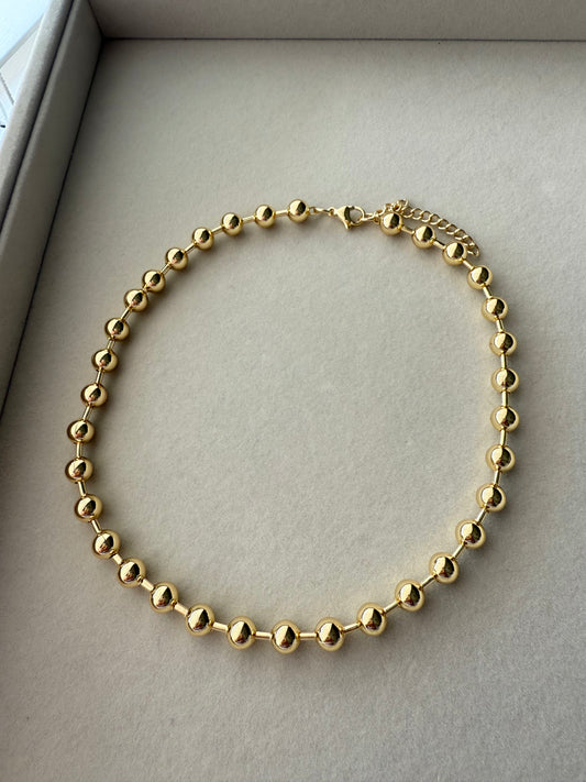 Gold necklace