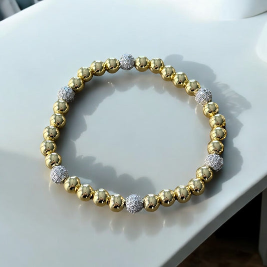 Gold bracelets