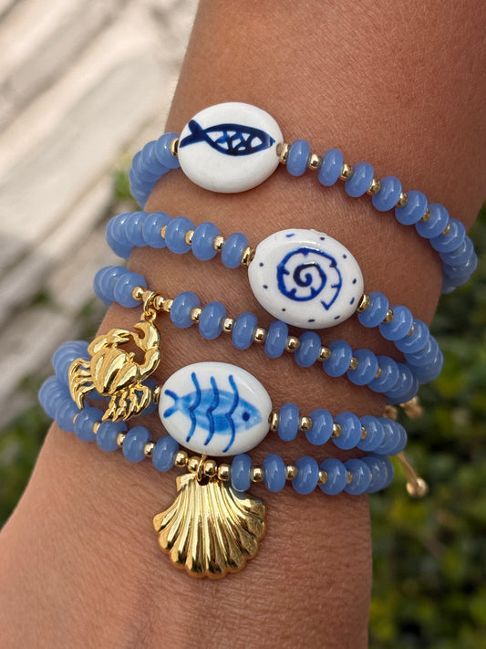 Blue Beach bracelets