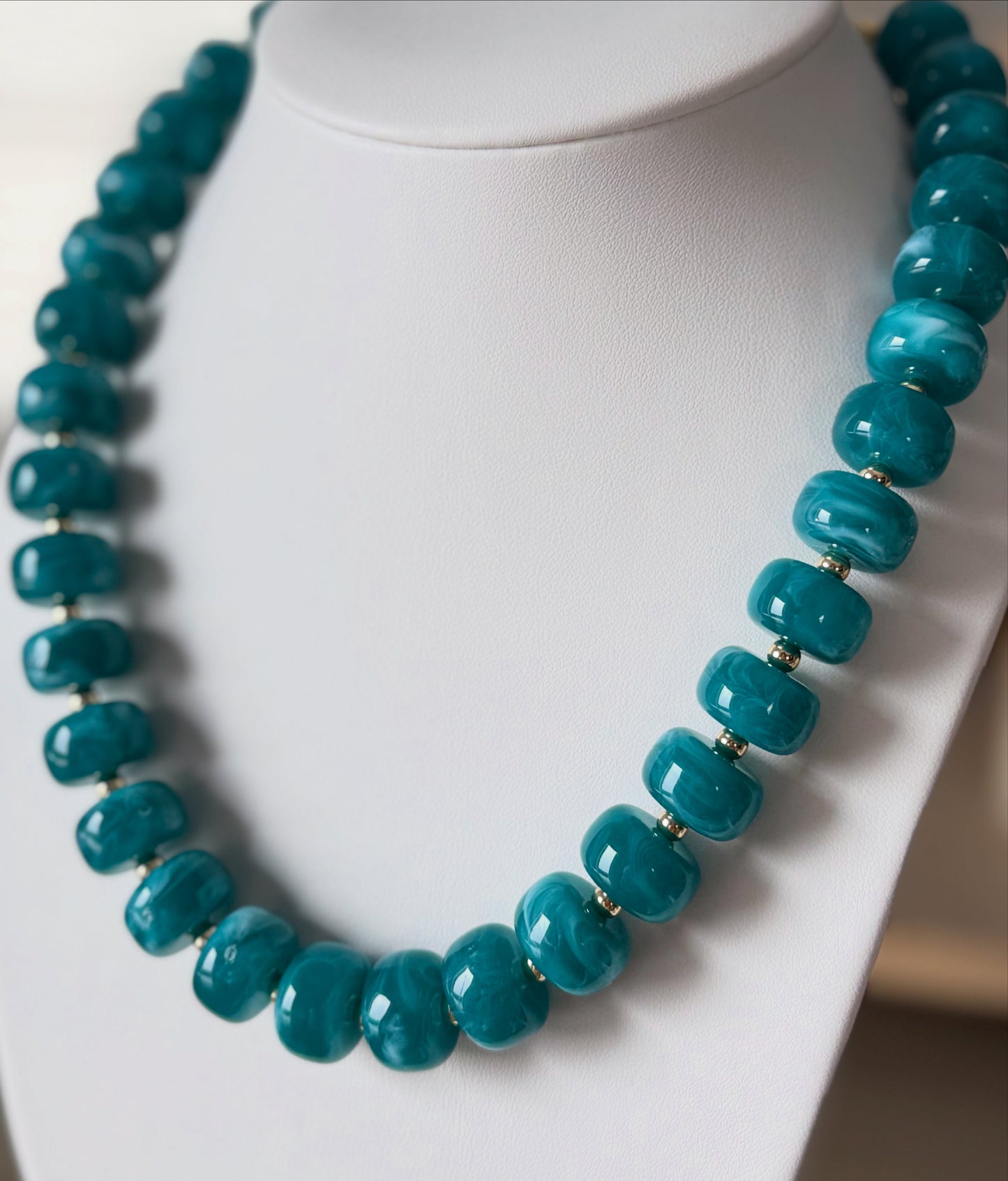 Candy Pop Multi-Strand Beaded Statement Necklace