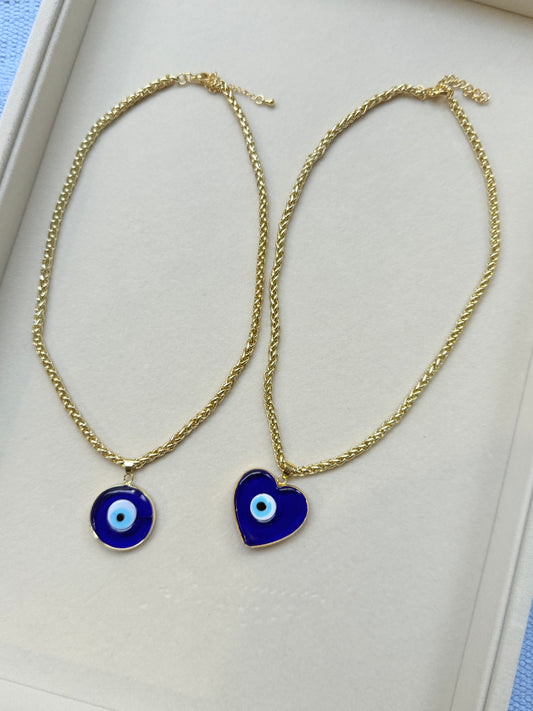 Evil eye necklace