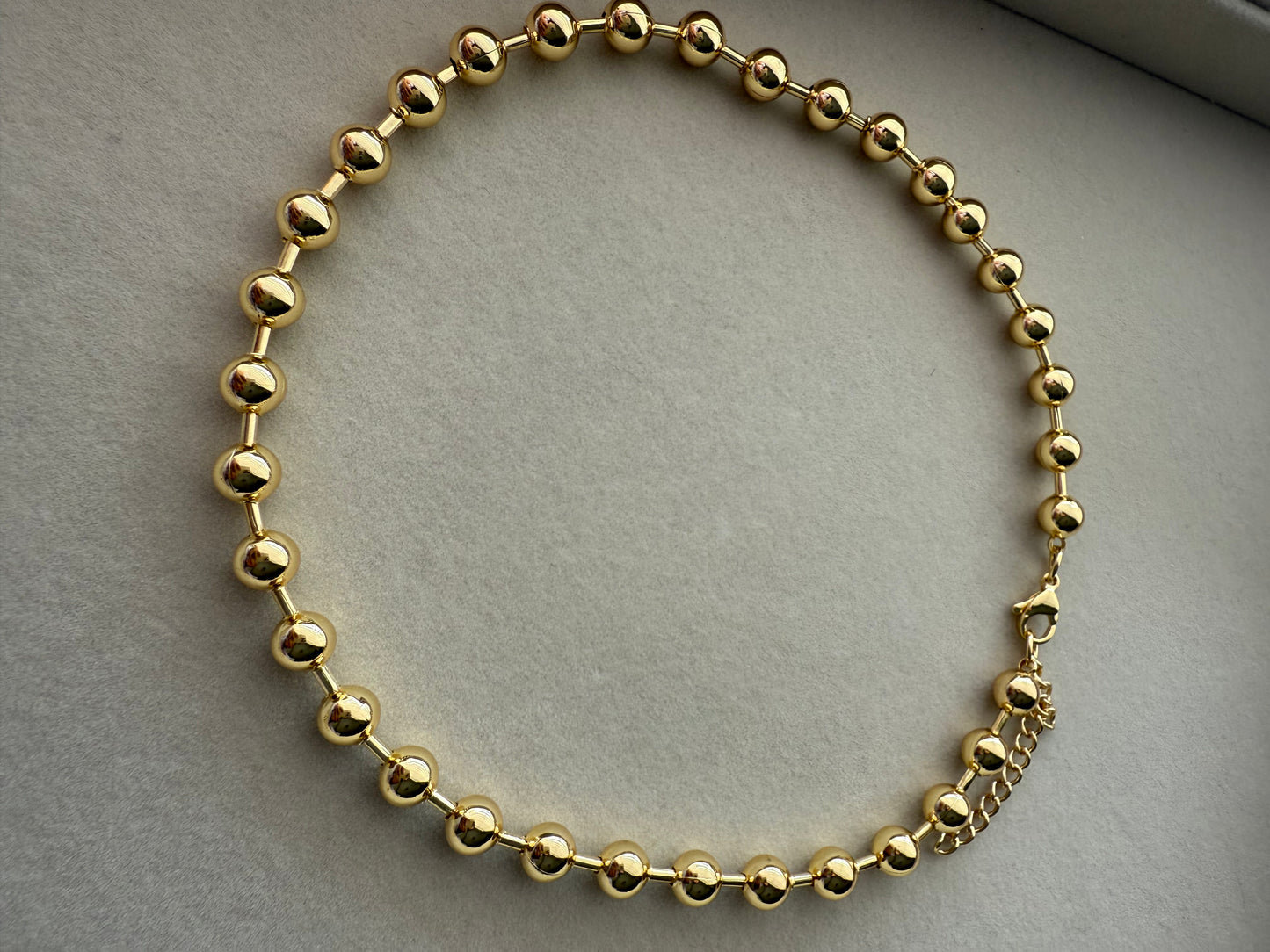 Gold necklace
