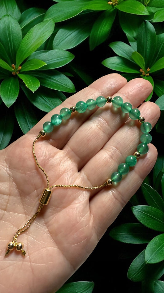 Jade adjustable bracelet