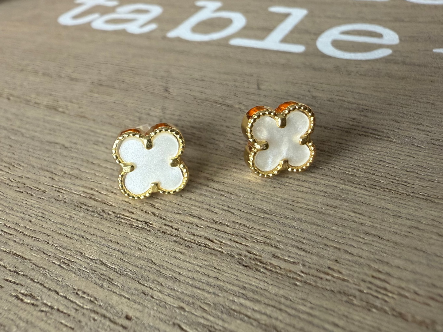 Clover earrings