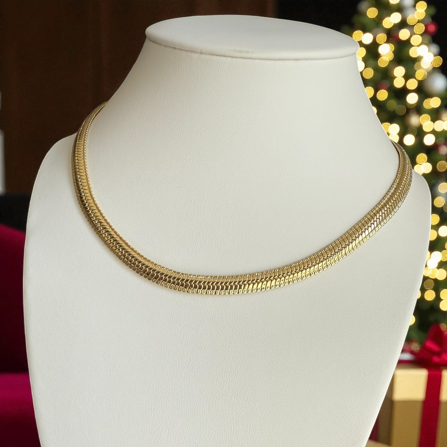 Gold and silver chain