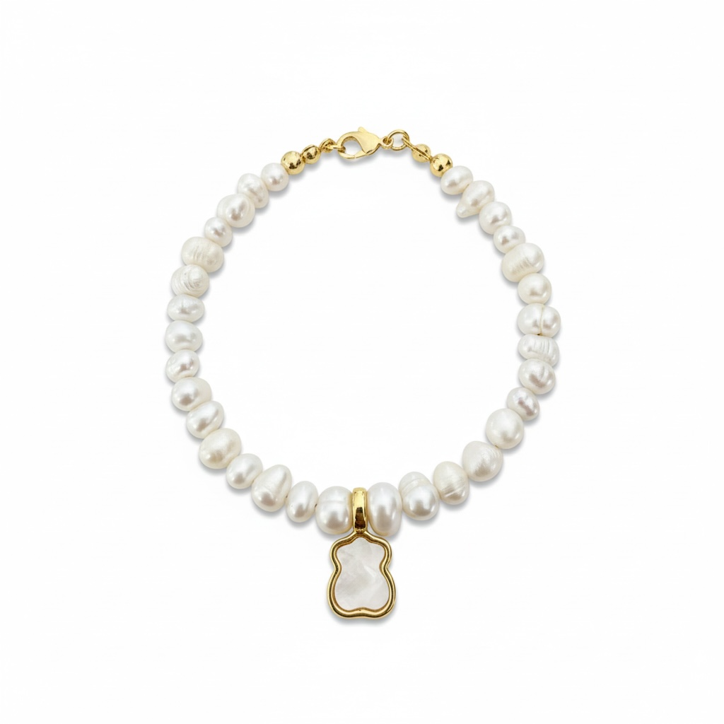Teddy pearl bracelet