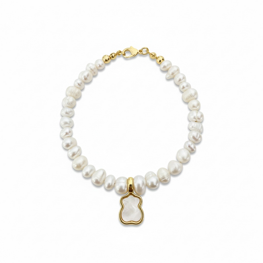 Teddy pearl bracelet