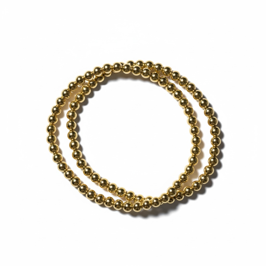 Gold bracelet (set of 2)