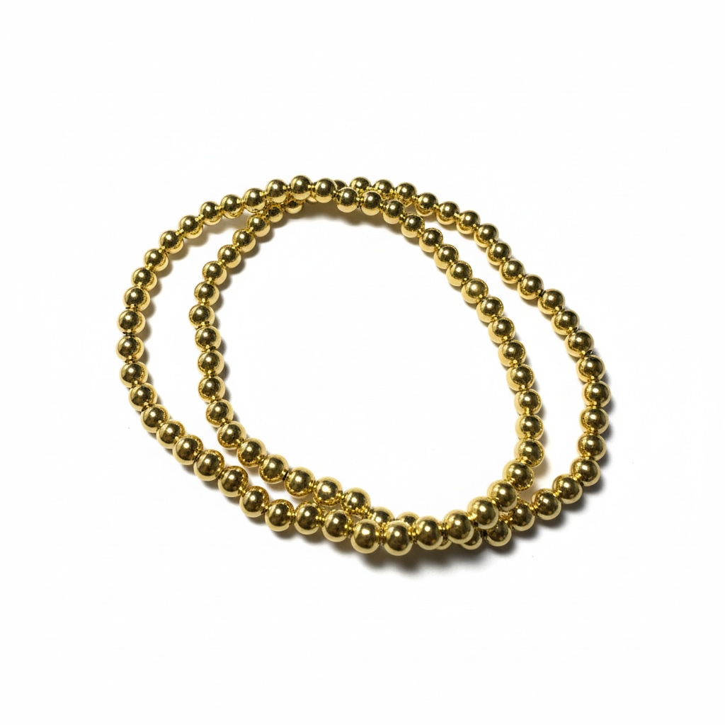 Gold bracelet (set of 2)