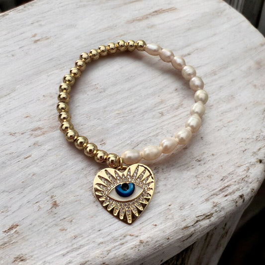 Evil eye bracelet